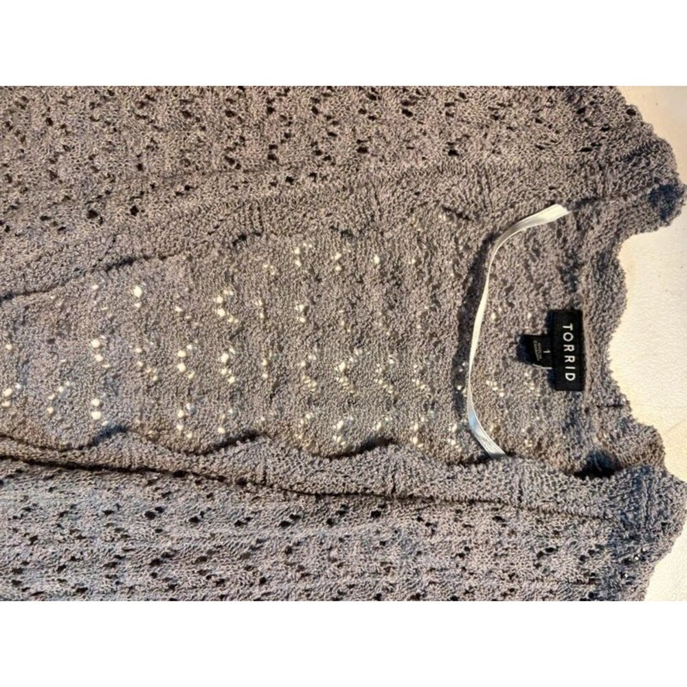 Torrid 1x cropped cardigan - Picture 2 of 4